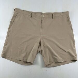 Polo‎ Ralph Lauren Mens Tech Shorts 48B Beige Pony Chino Golf Hiking Outdoor
